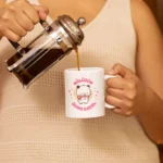 Bubu Dudu "Gülüşün Ömre Bedel" Yazılı Premium Porselen Kupa - Görsel 3