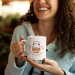 Bubu Dudu "Sen Çok Tatlısın" Yazılı Porselen Kupa