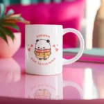 Bubu Dudu "Sen Çok Tatlısın" Yazılı Porselen Kupa - Görsel 3