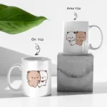 Bubu Dudu Premium Porselen Kupa Bardak Tekli Sevgi Kupası