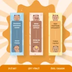 BubuDudu 6'lı Kitap Ayraç Seti - Eğlence Temalı - Görsel 3