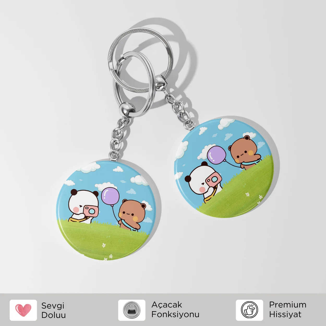 seyahat-temali-bubu-dudu-lisansli-anahtarlik-1 Bubu Dudu 2 Adet Seyahat Temalı Anahtarlık - Açacak Fonksiyonlu - Görsel 1