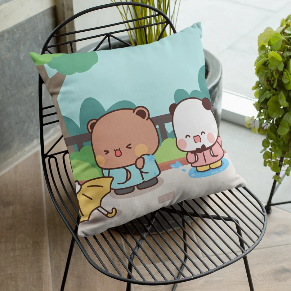 bubu-dudu-kırlent-kilifi-bubu-dudu-yastik-1 Bubu Dudu Sevgi Temalı Kadife Kırlent Kılıfı - Görsel 1