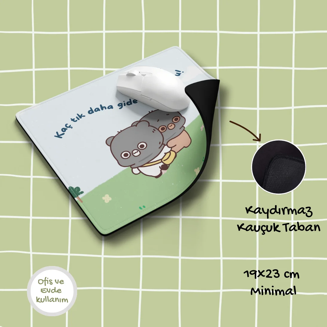 bubu-dudu-lisansli-mouse-pad-tasarim-1.1 Bubu Dudu Eğlence Tasarımlı Mouse Pad - Görsel 1