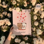 Bubu Dudu "Sevgi" Temalı Poster - Sanatsal Baskı - 33x48cm