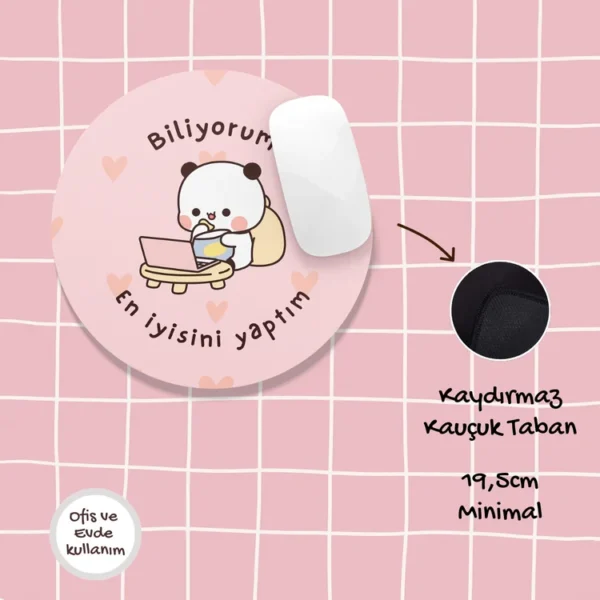 Bubu Dudu Eğlence Tasarımlı Mouse Pad