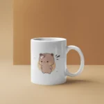 Bubu Dudu Slipper, Terlik Kupa %100 Porselen - Görsel 4